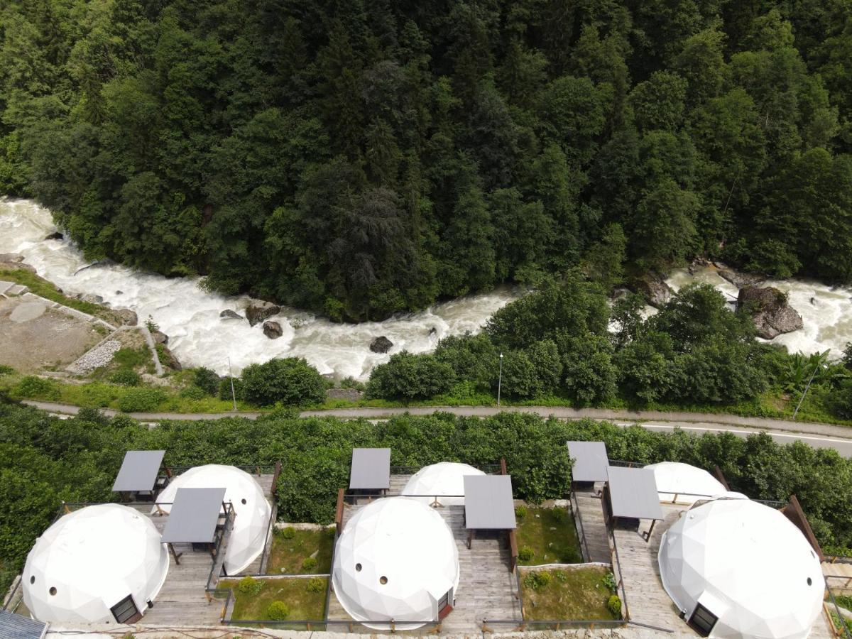 Hotel Kaledome Orman Evleri Çamlıhemşin Exterior foto