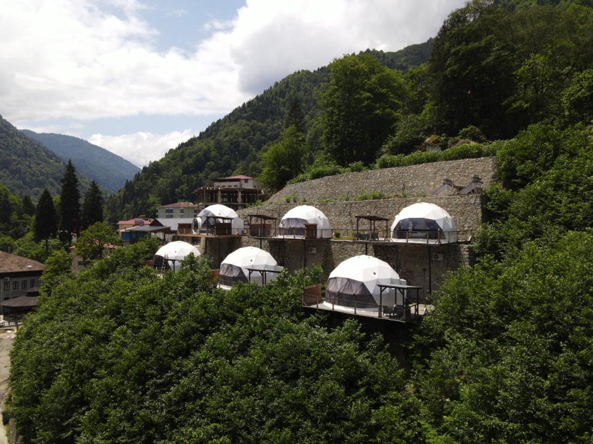 Hotel Kaledome Orman Evleri Çamlıhemşin Exterior foto