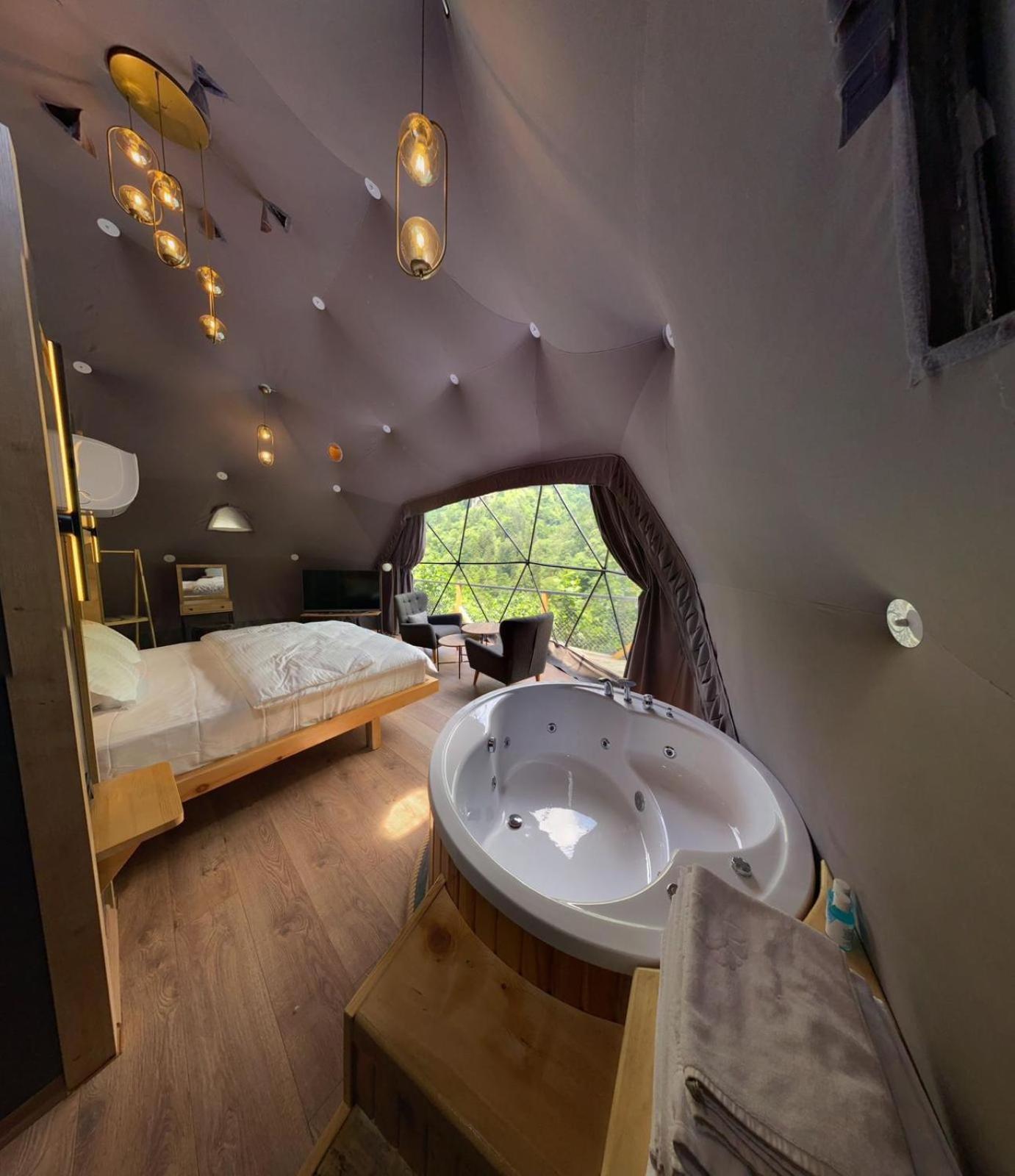 Hotel Kaledome Orman Evleri Çamlıhemşin Exterior foto