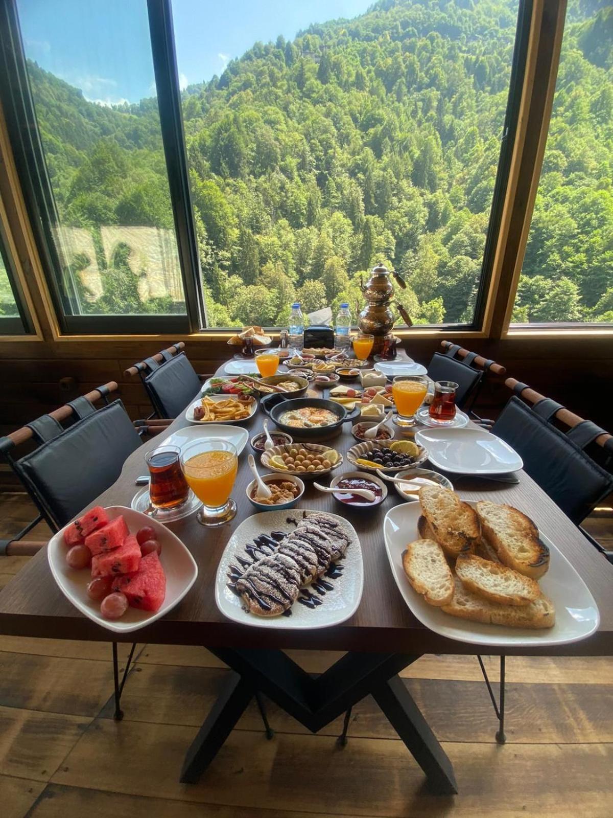 Hotel Kaledome Orman Evleri Çamlıhemşin Exterior foto